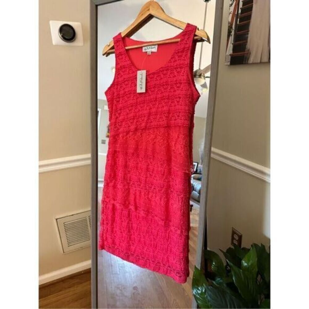 Michael Edwards‎ Lace Watermelon Dress Size Medium NWT